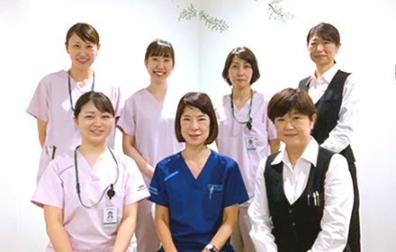 医師を含め全て女性スタッフが対応
